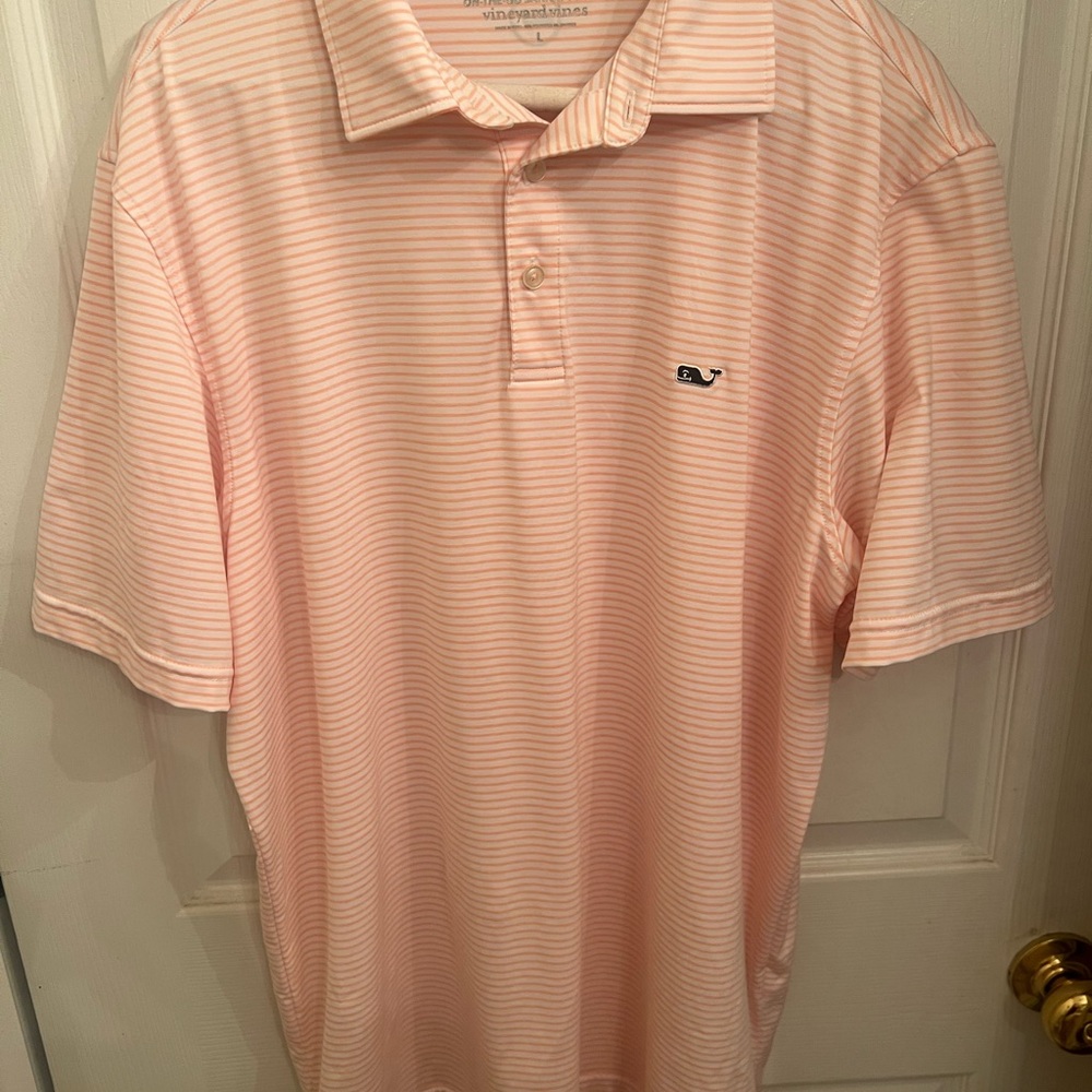 Vineyard Vines Light Pink Polo Shirt